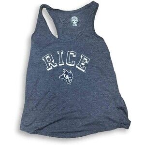 Rice Owls Name Logo Women's Tank Top Small 4/6